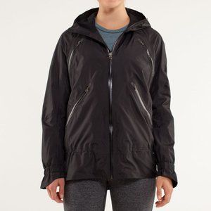 Lululemon Run: Make It Rain Jacket - Black - 10 - Dot Verified.